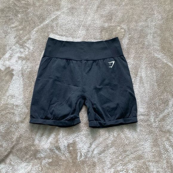 Gymshark Pants - Gymshark Women’s Dark Grey Vital Seamless Contouring Biker Shorts